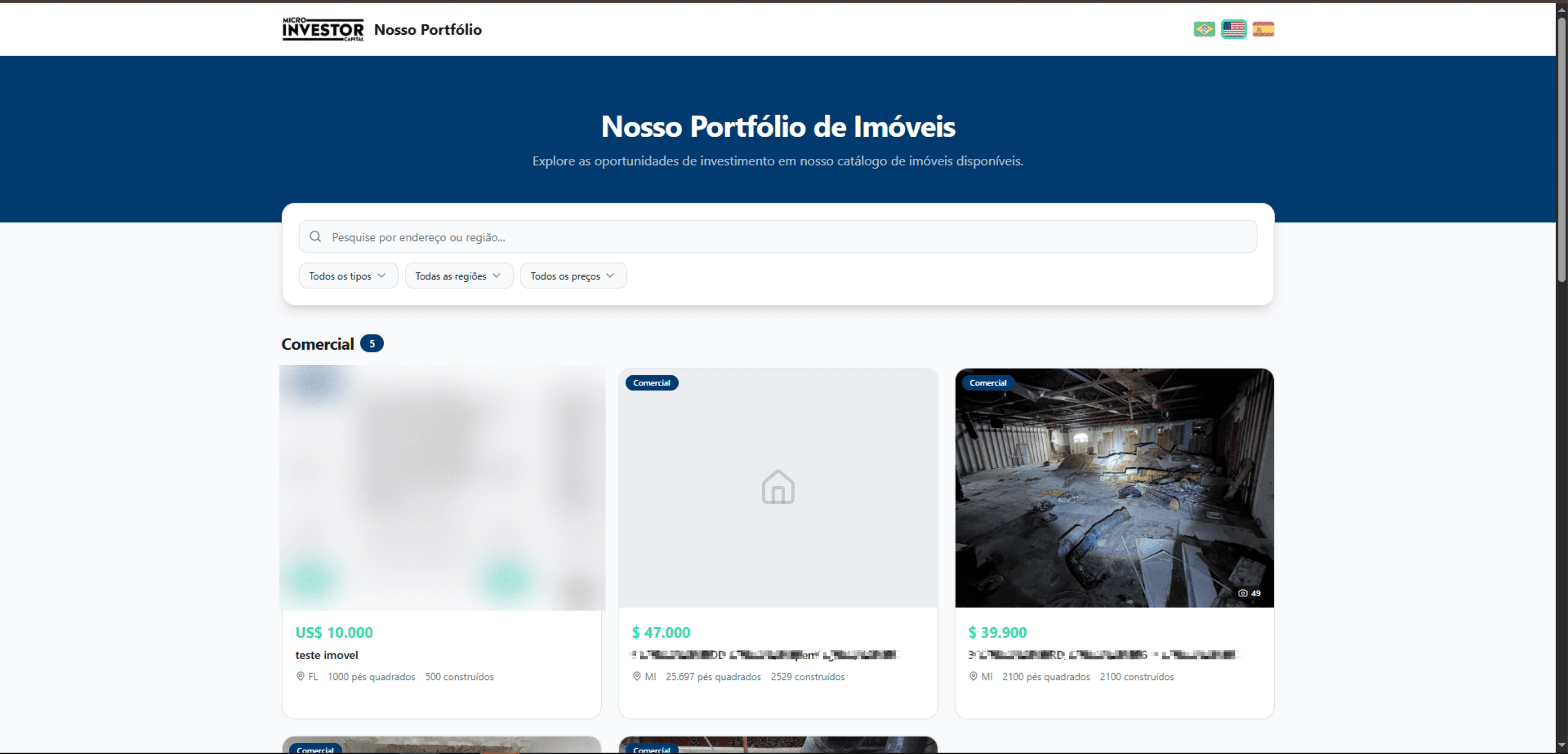 Uma vitrine pública para o fundo